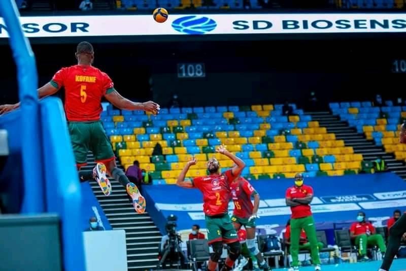 CHAMPIONNAT D’AFRIQUE VOLLEY-BALL 2021 : Deuxième victoire de suite pour le Cameroun.