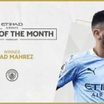 MANCHESTER CITY: Riyad Mahrez élu joueur du mois en club.