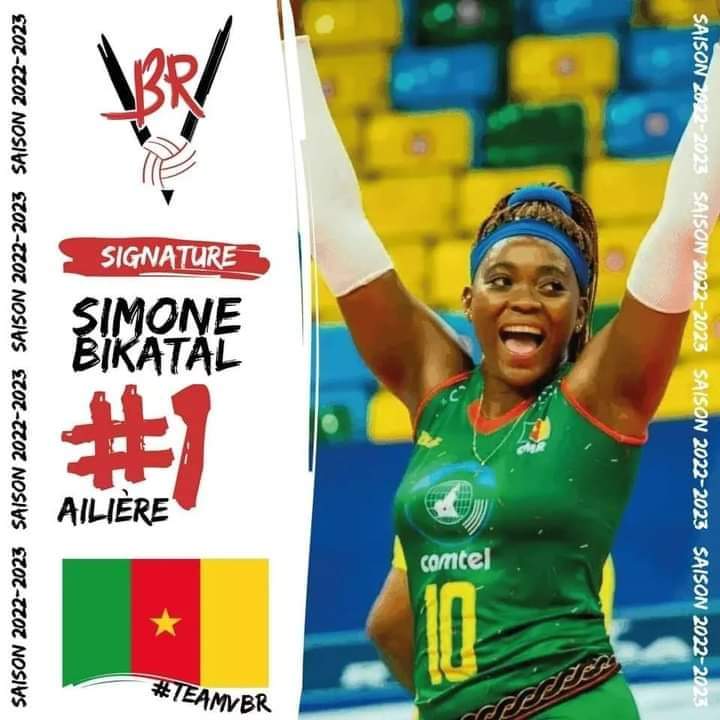 VOLLEY BALL-TRANSFERT : Simone Bikatal s’engage avec Volleyball Romans en France