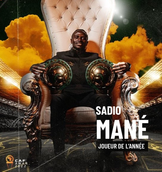 CAF Awards 2022: Sadio Mané sacré meilleur joueur Africain de l’année